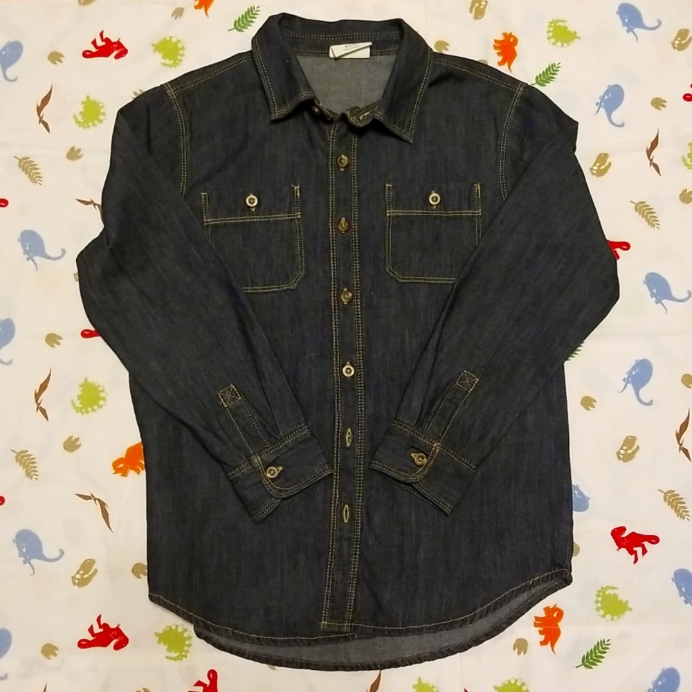 Denim Long Sleeve Shirt